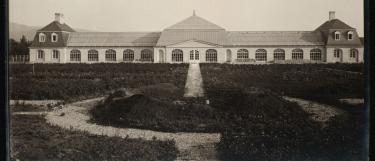 Historische Ansicht Gartengebäude